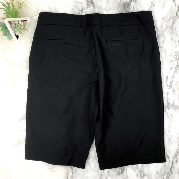 Bitten {Sarah Jessica Parker} Bermuda Black Shorts Size 8 - Picture 4 of 6